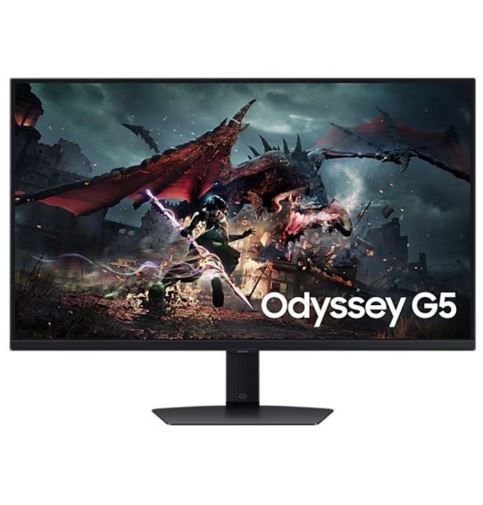 LCD Monitor | SAMSUNG | 32" | Panel IPS | 2560x1440 | 16:9 | 180Hz | 1 ms | Swivel | Pivot | Height adjustable | Tilt | Colour Black | LS32DG500EUXEN