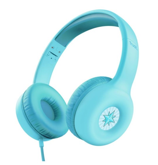 HEADPHONES NOUNA KIDS/BLUE 25278 TRUST