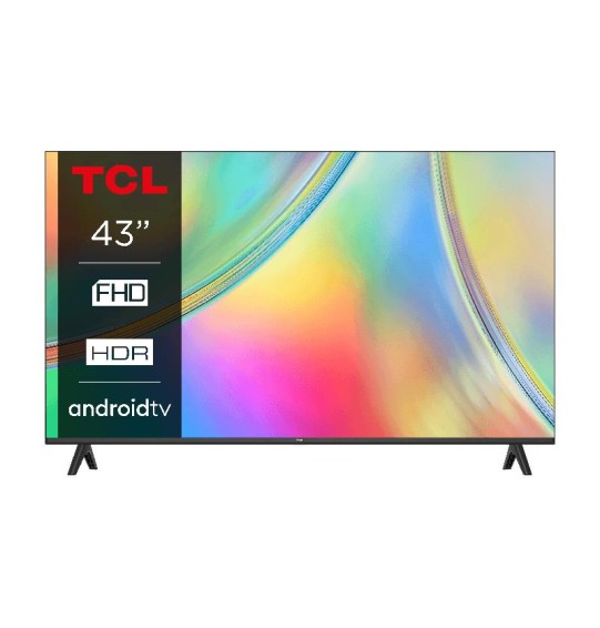 TV Set | TCL | 43" | 1920x1080 | Wireless LAN | Bluetooth | Android TV | Black | 43S5400A