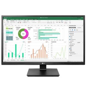 LCD Monitor | LG | 27" | 4K | Panel IPS | 3840x2160 | 16:9 | 75Hz | Matte | 5 ms | Speakers | Pivot | Height adjustable | Tilt | Colour Black | 27BN55UP-B