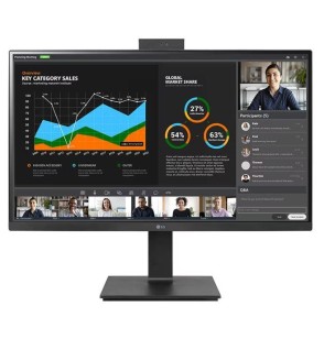 LCD Monitor | LG | 27" | Panel IPS | 2560x1440 | 16:9 | 5 ms | Speakers | Swivel | Pivot | Height adjustable | Tilt | Colour Black | 27BQ75QC-B