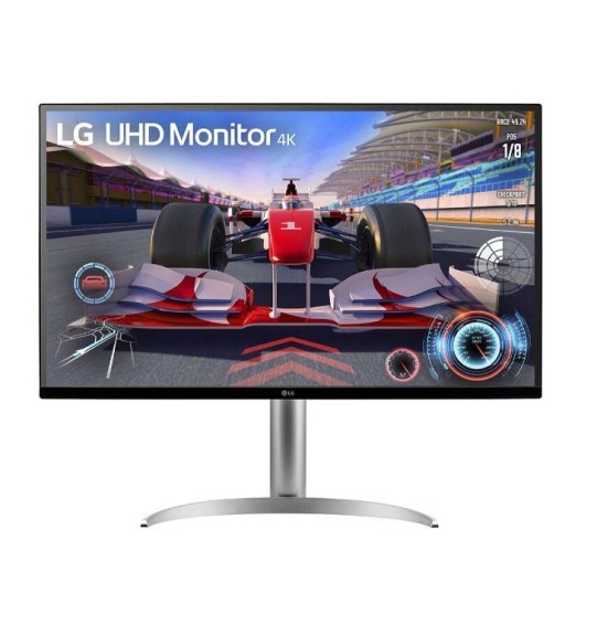 LCD Monitor | LG | 31.5" | Panel VA | 3840x2160 | 16:9 | 144 Hz | Matte | 5 ms | Speakers | Pivot | Height adjustable | Tilt | Colour Black / White | 32UQ750P-W