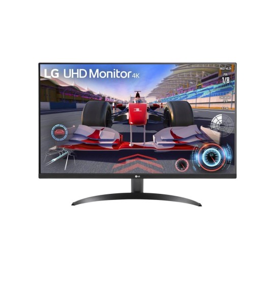 LCD Monitor | LG | 31.5" | 4K | Panel VA | 3840x2160 | 16:9 | 4 ms | Speakers | Swivel | Pivot | Height adjustable | Tilt | Colour Black | 32UR550-B