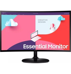 LCD Monitor | SAMSUNG | LS24C362EAUXEN | 24" | Curved | Panel VA | 1920x1080 | 16:9 | 75 Hz | Matte | 4 ms | Colour Black | LS24C362EAUXEN