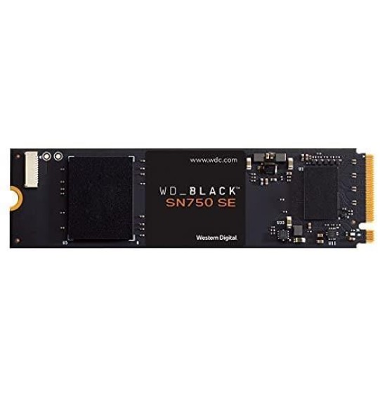 SSD | WESTERN DIGITAL | Black SN750 | 500GB | M.2 | PCIe Gen4 | NVMe | TLC | Write speed 2000 MBytes/sec | Read speed 3600 MBytes/sec | WDS500G1B0E