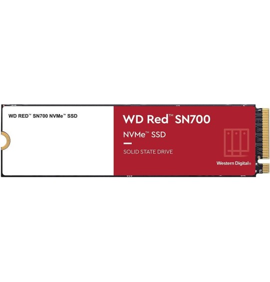 SSD | WESTERN DIGITAL | Red SN700 | 1TB | M.2 | PCIE | NVMe | Write speed 3000 MBytes/sec | Read speed 3430 MBytes/sec | WDS100T1R0C