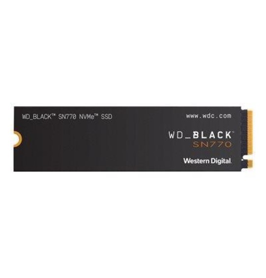 SSD | WESTERN DIGITAL | Black SN770 | 2TB | M.2 | PCIe Gen4 | NVMe | Write speed 4850 MBytes/sec | Read speed 5150 MBytes/sec | WDS200T3X0E