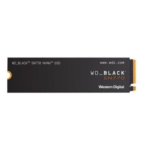 SSD | WESTERN DIGITAL | Black SN770 | 250GB | M.2 | PCIe Gen4 | NVMe | Write speed 2000 MBytes/sec | Read speed 4000 MBytes/sec | WDS250G3X0E