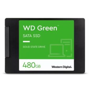 SSD | WESTERN DIGITAL | Green | 480GB | SATA 3.0 | SLC | Read speed 545 MBytes/sec | 2,5" | MTBF 1000000 hours | WDS480G3G0A