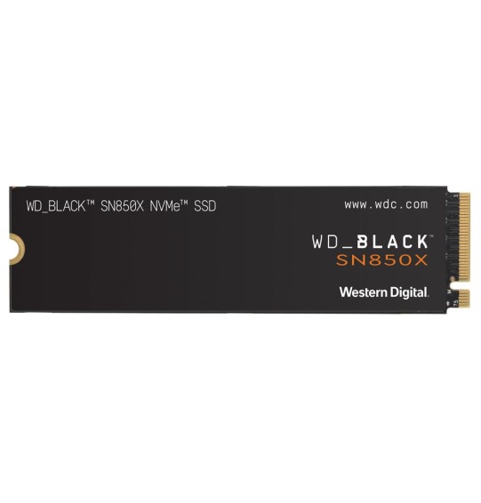 SSD | WESTERN DIGITAL | Black SN850X | 4TB | M.2 | PCIE | NVMe | Write speed 6600 MBytes/sec | Read speed 7300 MBytes/sec | 2.38mm | TBW 2400 TB | WDS400T2X0E