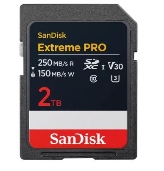 MEMORY SDXC 2TB UHS-1/SDSDXXD-2T00-GN4IN SANDISK