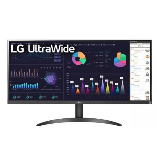 LCD Monitor | LG | 34WQ500-B | 34" | Business/21 : 9 | Panel IPS | 2560x1080 | 21:9 | 100hz | Matte | 5 ms | Tilt | Colour Black | 34WQ500-B