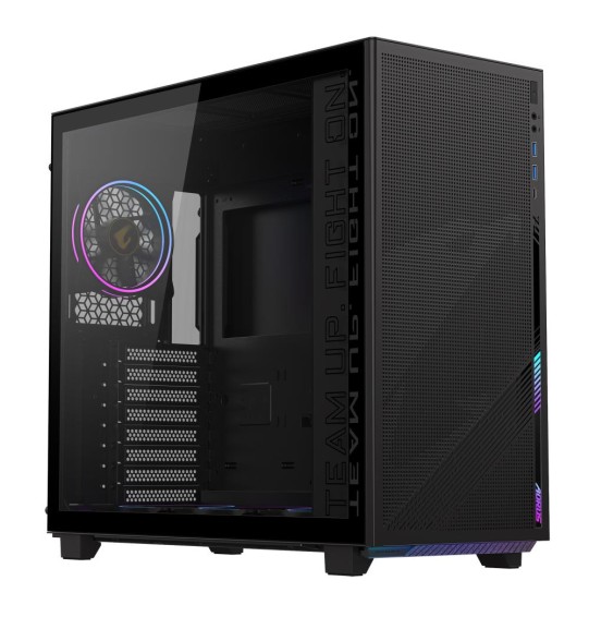 Case | GIGABYTE | AORUS C400 GLASS | MidiTower | Case product features Transparent panel | ATX | MicroATX | MiniITX | Colour Black | GB-AC400G