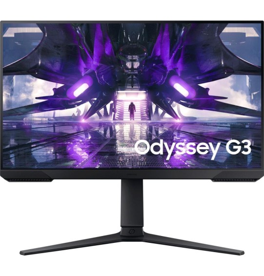 LCD Monitor | SAMSUNG | LS24AG322NUXEN | 24" | Gaming | Panel VA | 1920x1080 | 16:9 | 165 Hz | Matte | 1 ms | Swivel | Pivot | Height adjustable | Tilt | Colour Black | LS24AG322NUXEN