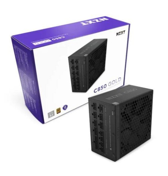 Power Supply | NZXT | 850 Watts | Efficiency 80 PLUS GOLD | MTBF 100000 hours | PA-8G2BB-EU