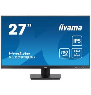 LCD Monitor | IIYAMA | 27" | Business | Panel IPS | 2560x1440 | 16:9 | 100Hz | Matte | 1 ms | Speakers | Tilt | Colour Black | XU2793QSU-B6