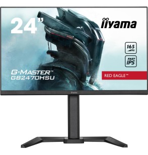 LCD Monitor | IIYAMA | GB2470HSU-B5 | 24" | Panel IPS | 1920x1080 | 16:9 | 165Hz | Matte | 0.8 ms | Speakers | Pivot | Height adjustable | Tilt | Colour Black | GB2470HSU-B5