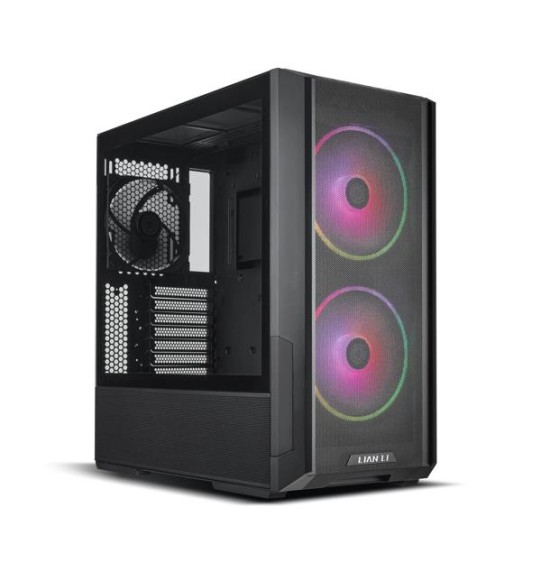 Case | LIAN LI | LANCOOL 216RX BLACK | MidiTower | Case product features Transparent panel | ATX | EATX | MicroATX | MiniITX | Colour Black | G99.LAN216RX.00