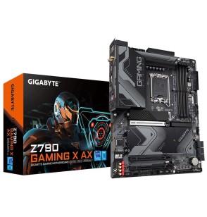 Mainboard | GIGABYTE | Intel Z790 | LGA1700 | ATX | Memory DDR5 | Memory slots 4 | 1xPCI-Express 4.0 16x | 1xPCI-Express 5.0 16x | 4xM.2 | 1xHDMI | 1xDisplayPort | 4xUSB 2.0 | 5xUSB 3.2 | 1xUSB-C | 1xOptical S/PDIF | 1xRJ45 | 2xAudio port | Z790GAMINGXAX1