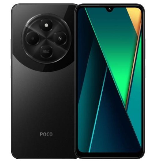 MOBILE PHONE POCO C75/6/128GB BLACK MZB0HSOEU POCO