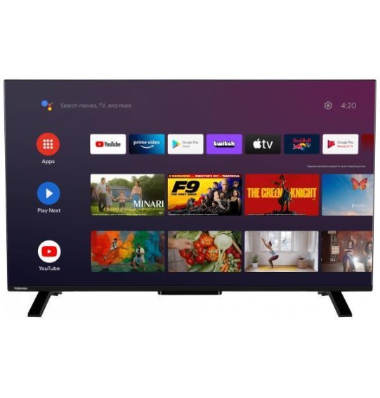 TV Set | TOSHIBA | 50" | 4K/Smart | 3840x2160 | Wireless LAN | Bluetooth | Android TV | Black | 50UA2363DG