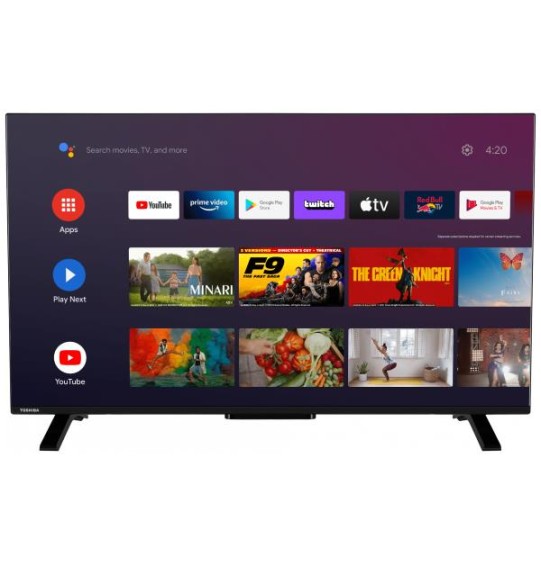 TV Set | TOSHIBA | 65" | 4K/Smart | 3840x2160 | Wireless LAN | Bluetooth | Android TV | Black | 65UA2363DG