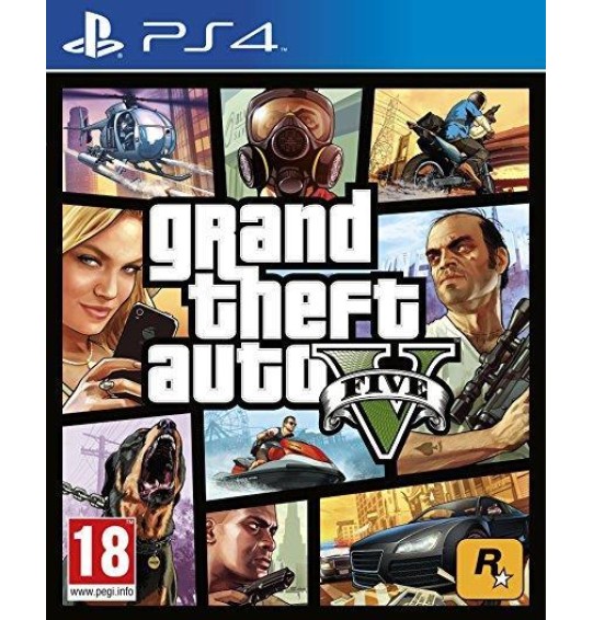 GAME GRAND THEFT AUTO V//PS4 3328170274326 SONY