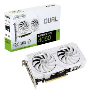 VGA PCIE16 RTX4060 8GB/RTX4060-O8G-EVO-WHITE ASUS