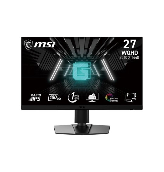 LCD Monitor | MSI | G272QPF E2 | 27" | Gaming | Panel IPS | 2560x1440 | 16:9 | 180Hz | 1 ms | Swivel | Pivot | Height adjustable | Tilt | G272QPFE2