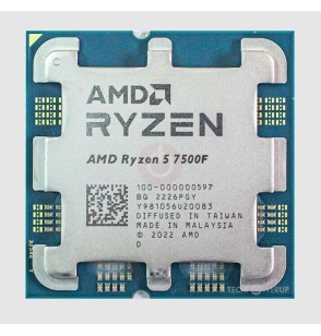 CPU | AMD | Desktop | Ryzen 5 | 7500F | 3700 MHz | Cores 6 | 6MB | Socket SAM5 | 65 Watts | OEM | 100-000000597