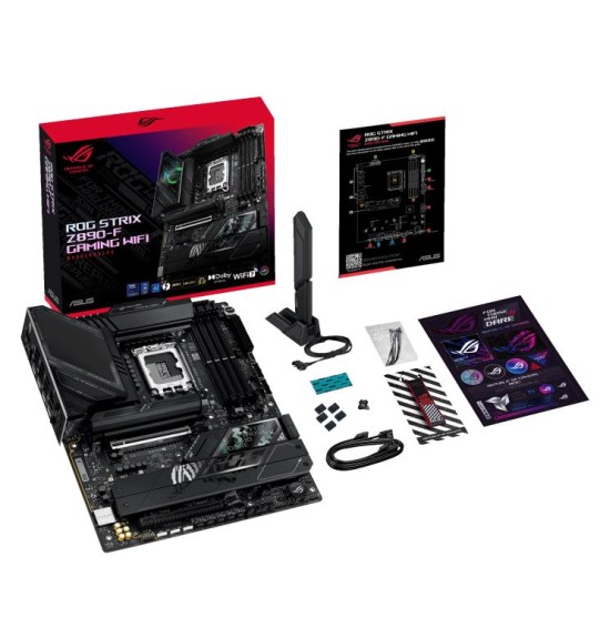 Mainboard | ASUS | Intel Z890 | LGA1851 | ATX | Memory DDR5 | Memory slots 4 | 1xPCI-Express 4.0 16x | 1xPCI-Express 5.0 16x | 5xM.2 | 1xHDMI | 1xDisplayPort | 1xAudio-In | 1xAudio-Out | 2xUSB 2.0 | 4xUSB 3.0 | 4xUSB 3.1 | 2xUSB-C | 2xUSB-C w/Thunderbolt 