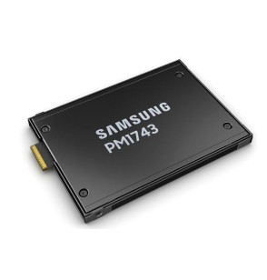 SSD | SAMSUNG | SSD series PM1743 | 15.36TB | PCIe Gen5 | NVMe | NAND flash technology TLC | Write speed 7100 MBytes/sec | Read speed 14000 MBytes/sec | Form Factor E3.S | MTBF 25000000 hours | MZ3LO15THBLA-00A07