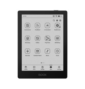 E-Reader | ONYX BOOX | 6" | 1072x1448 | Memory 32 MB | 1xUSB-C | Micro SDXC | Wireless LAN | Bluetooth | Black | OPC1225R