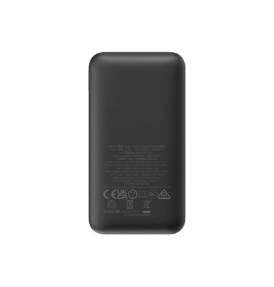 POWER BANK USB 10000MAH BLACK/30W 533 A1256G12 ANKER