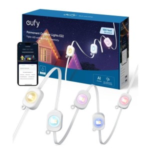 Smart Lightstrip | EUFY | Permanent Outdoor Lights E22 | Bluetooth | T8L02321