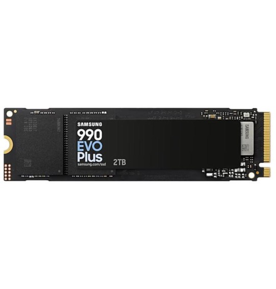 SSD | SAMSUNG | 990 EVO Plus | 2TB | M.2 | PCIe Gen5 | NVMe | TLC | Write speed 6300 MBytes/sec | Read speed 7250 MBytes/sec | 2.38mm | TBW 1200 TB | MZ-V9S2T0BW