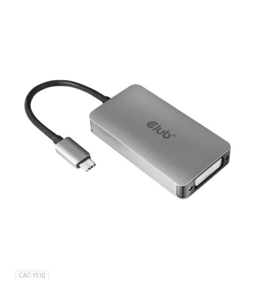 I/O ADAPTER USB-C TO DVI-D/ACTIVE M/F CAC-1510 CLUB3D