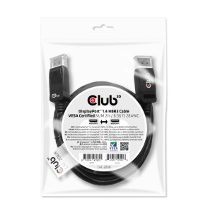 CABLE DP TO DP 2M/M/M CAC-2068 CLUB3D