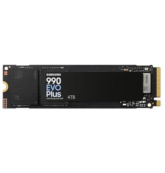 SSD | SAMSUNG | 990 EVO Plus | 4TB | M.2 | PCIe Gen5 | NVMe | TLC | Write speed 6300 MBytes/sec | Read speed 7250 MBytes/sec | 2.38mm | TBW 2400 TB | MZ-V9S4T0BW