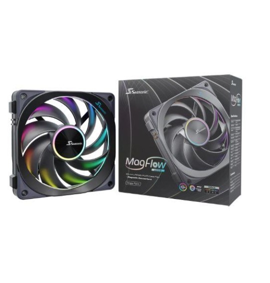 CASE FAN 120MM ARGB/MAGFLOW-ARGB-1 SEASONIC