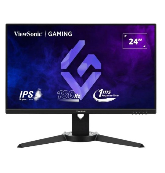 LCD Monitor | VIEWSONIC | VX2479J-HD-PRO | 24" | Gaming | Panel IPS | 1920x1080 | 16:9 | 180 Hz | Matte | 1 ms | Swivel | Pivot | Height adjustable | Tilt | Colour Black | VX2479J-HD-PRO