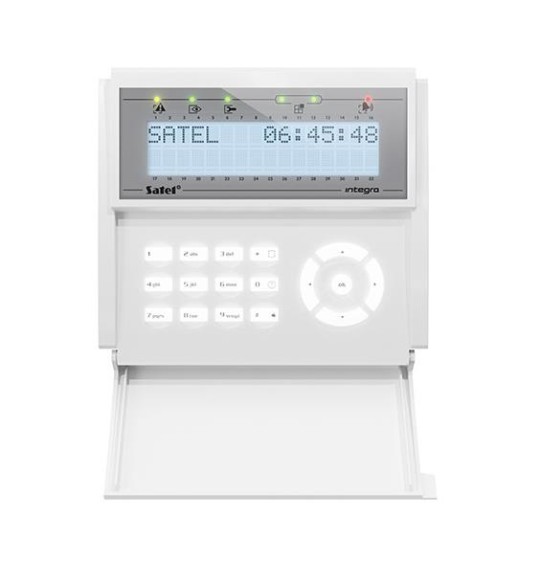 KEYPAD LCD /INTEGRA WHITE/INT-KLCD-W SATEL