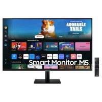 LCD Monitor | SAMSUNG | 27" | TV Monitor/Smart | Panel VA | 1920x1080 | 16:9 | 60Hz | Matte | 4 ms | Speakers | Tilt | Colour Black | LS27DM500EUXDU