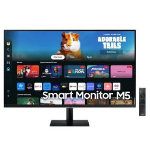 LCD Monitor | SAMSUNG | 27" | TV Monitor/Smart | Panel VA | 1920x1080 | 16:9 | 60Hz | Matte | 4 ms | Speakers | Tilt | Colour Black | LS27DM500EUXDU