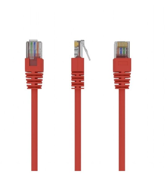 PATCH CABLE CAT5E UTP 1.5M/RED PP12-1.5M/R GEMBIRD