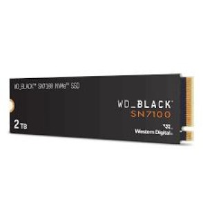 SSD | WESTERN DIGITAL | Black SN7100 | 2TB | M.2 | PCIe Gen4 | NVMe | 3D TLC | Write speed 6900 MBytes/sec | Read speed 7250 MBytes/sec | WDS200T4X0E