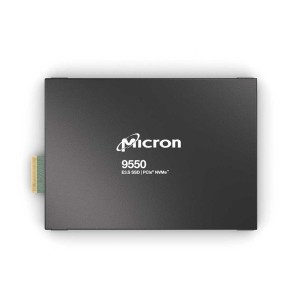 SSD | MICRON | SSD series 9550 PRO | 30.72TB | PCIe Gen5 | NVMe | NAND flash technology 3D TLC | Write speed 10000 MBytes/sec | Read speed 14000 MBytes/sec | Form Factor E3.S | MTFDLBQ30T7THA-1BK1DABYYR