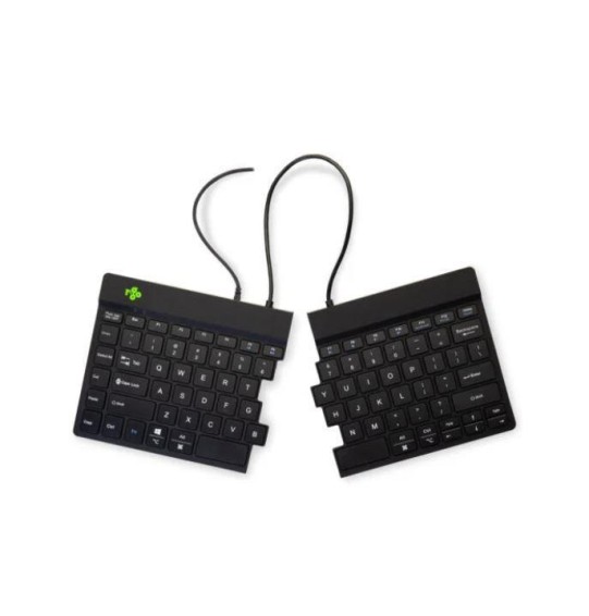 KEYBOARD SPLIT BREAK V2 ENG/BLACK RGOSP-UKWIBL R-GO TOOLS