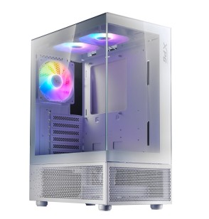 Case | ADATA | INVADER X MINI | MidiTower | Case product features Transparent panel | ATX | MicroATX | MiniITX | Colour White | INVADERXMINIMT-WHCWW