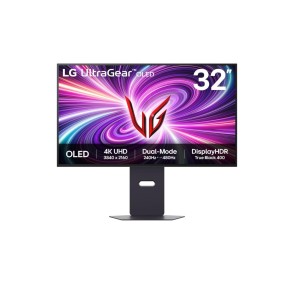 Monitor | LG | 32GS95UV-B | 32" | Gaming/4K | Panel OLED | 3840x2160 | 16:9 | 240 Hz | Matte | 0.03 ms | Speakers | Swivel | Pivot | Height adjustable | Tilt | 32GS95UV-B